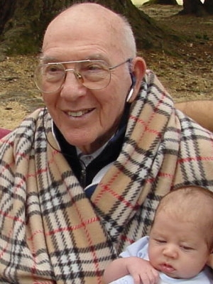 4 Generations: Frank Moss, son John, grandson Kevin, great-grandson Benjamin Crow